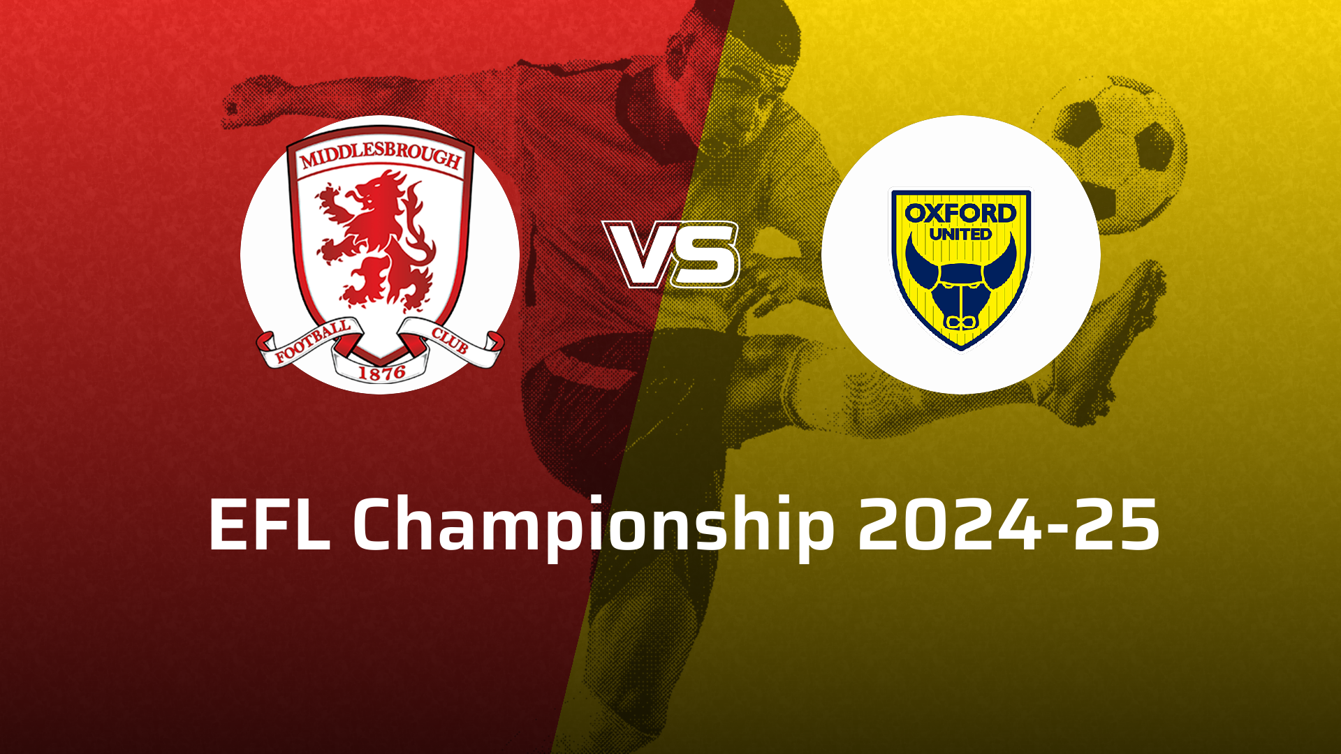 Oxford United VS Middlesbrough