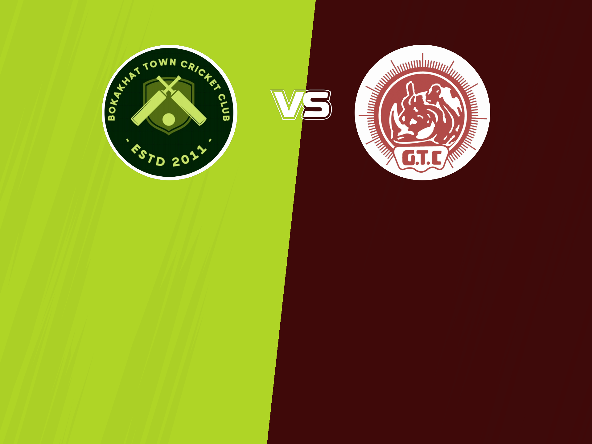 Super eight - match 2 of guwahati premier league, 2025: bokakhat town cricket club vs gauhati town club banner