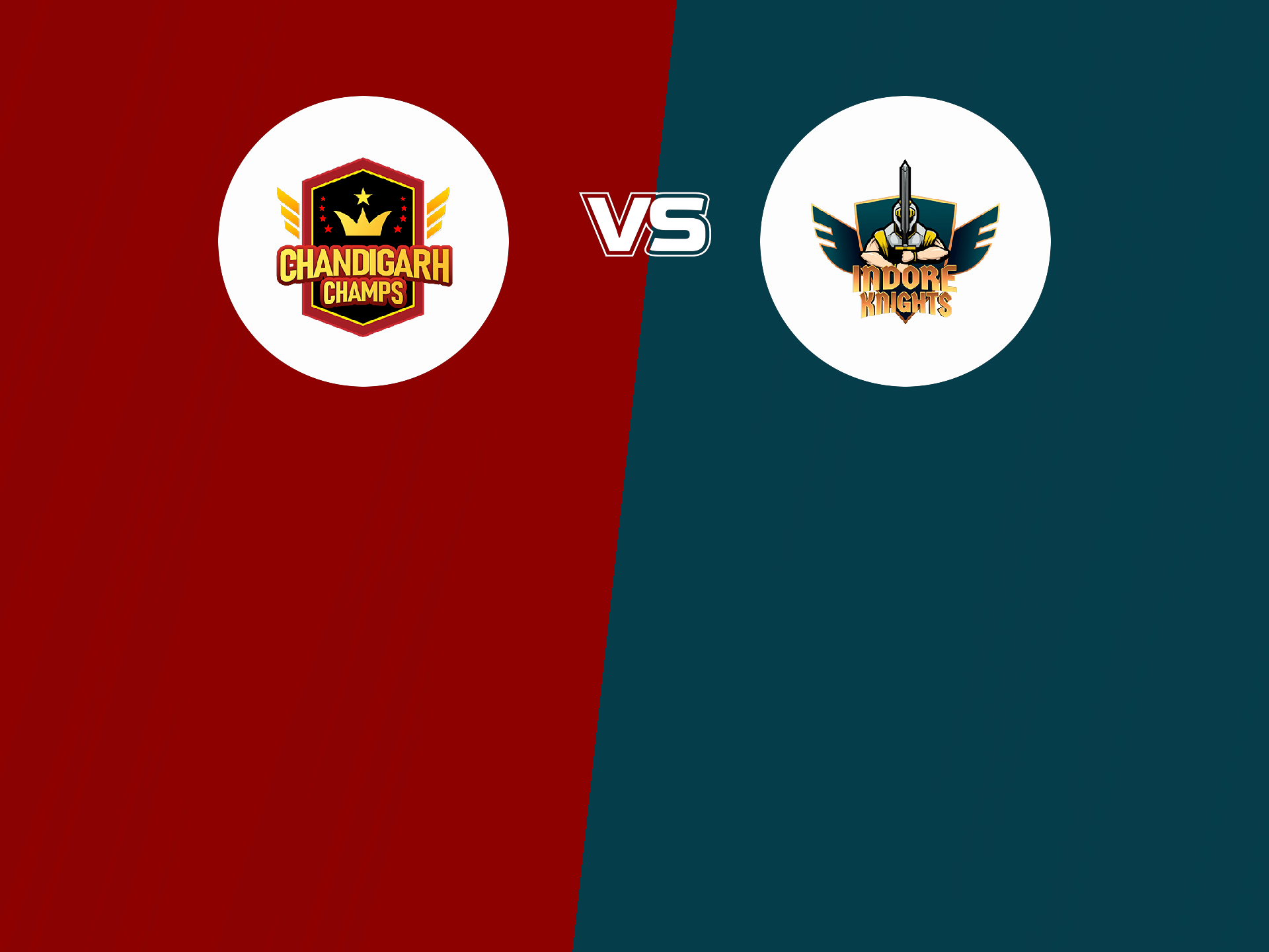 1st semi-final of khiladix legends cricket trophy, 2023: chandigarh champs vs indore knights banner