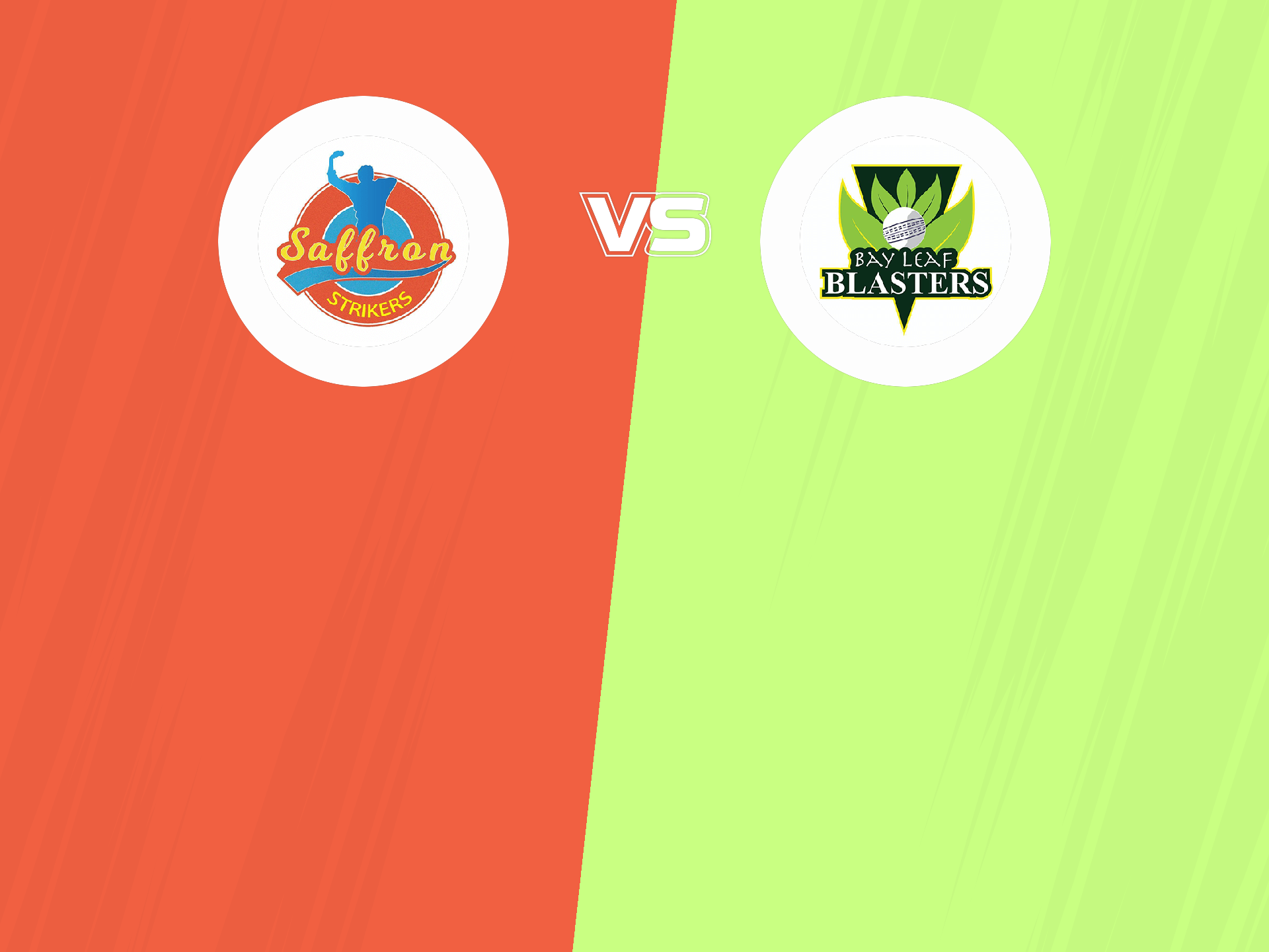 Saffron Strikers vs Bay Leaf Blasters Qualifier 2 Match Team Squad List