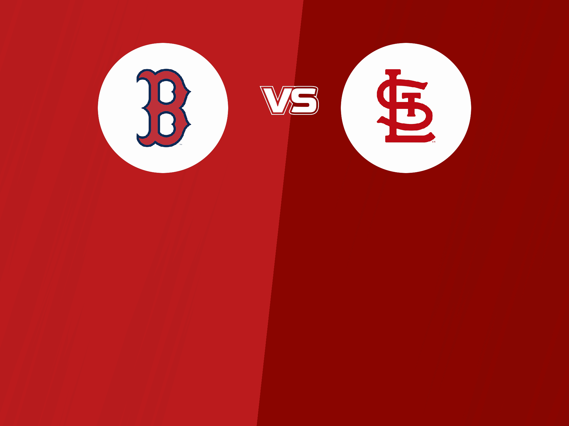 Boston Red Sox vs St. Louis Cardinals Match #156 Live Baseball