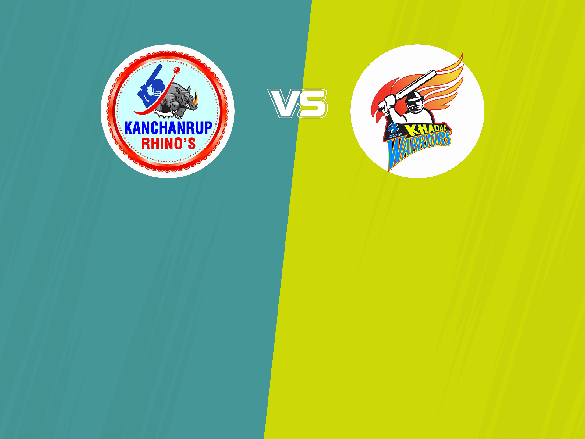 Kanchanrup Rhinos vs Bajaj Khadak Warriors Match 15 Match Live cricket