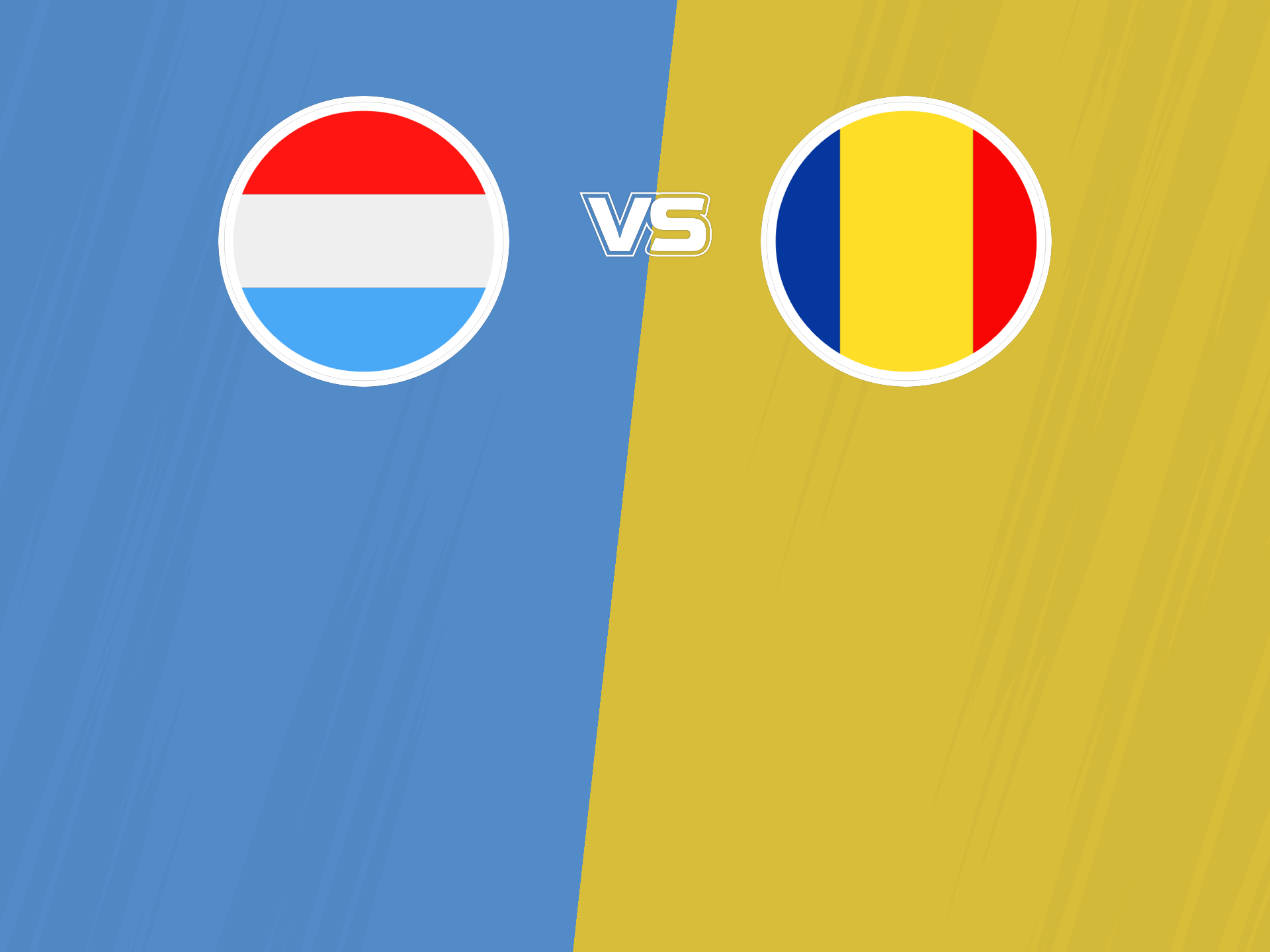 4th place playoff of valletta cup, 2023: luxembourg vs romania banner