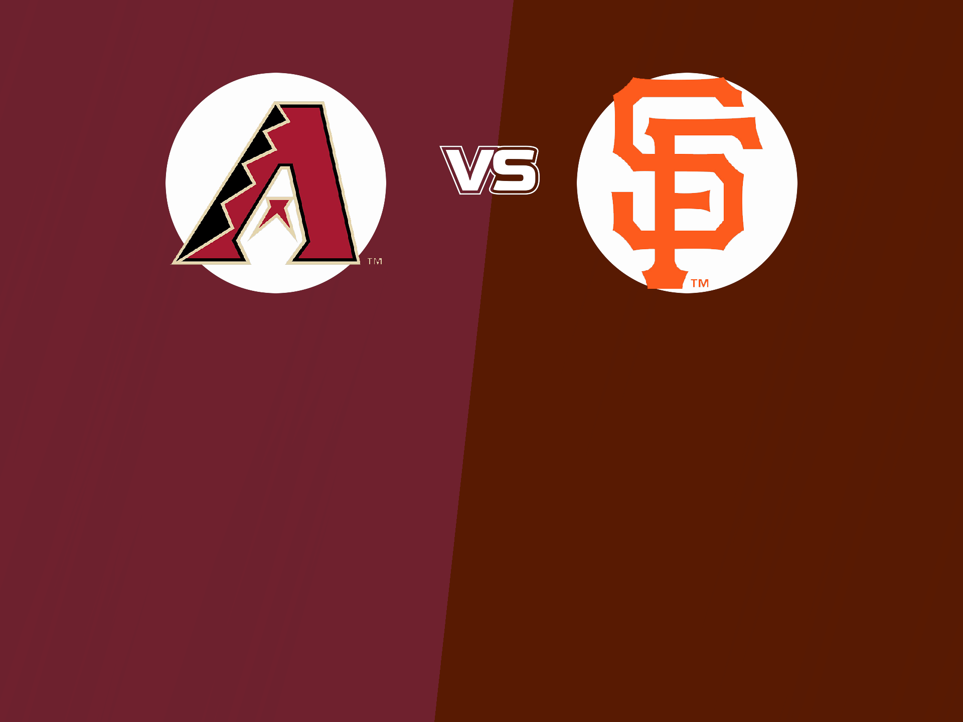 Arizona Diamondbacks vs San Francisco Giants Live Baseball Match