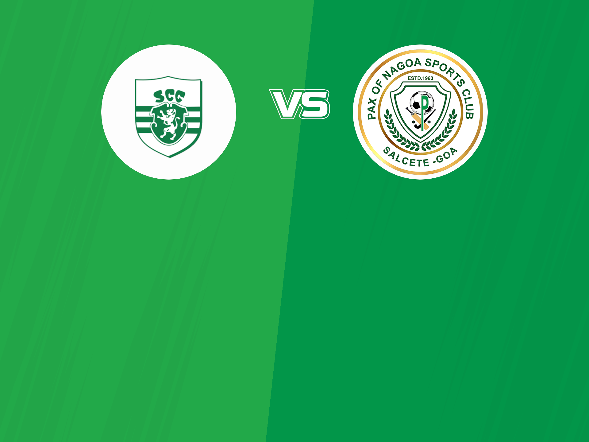 Sporting clube de goa vs pax of nagoa sc match 153 live match