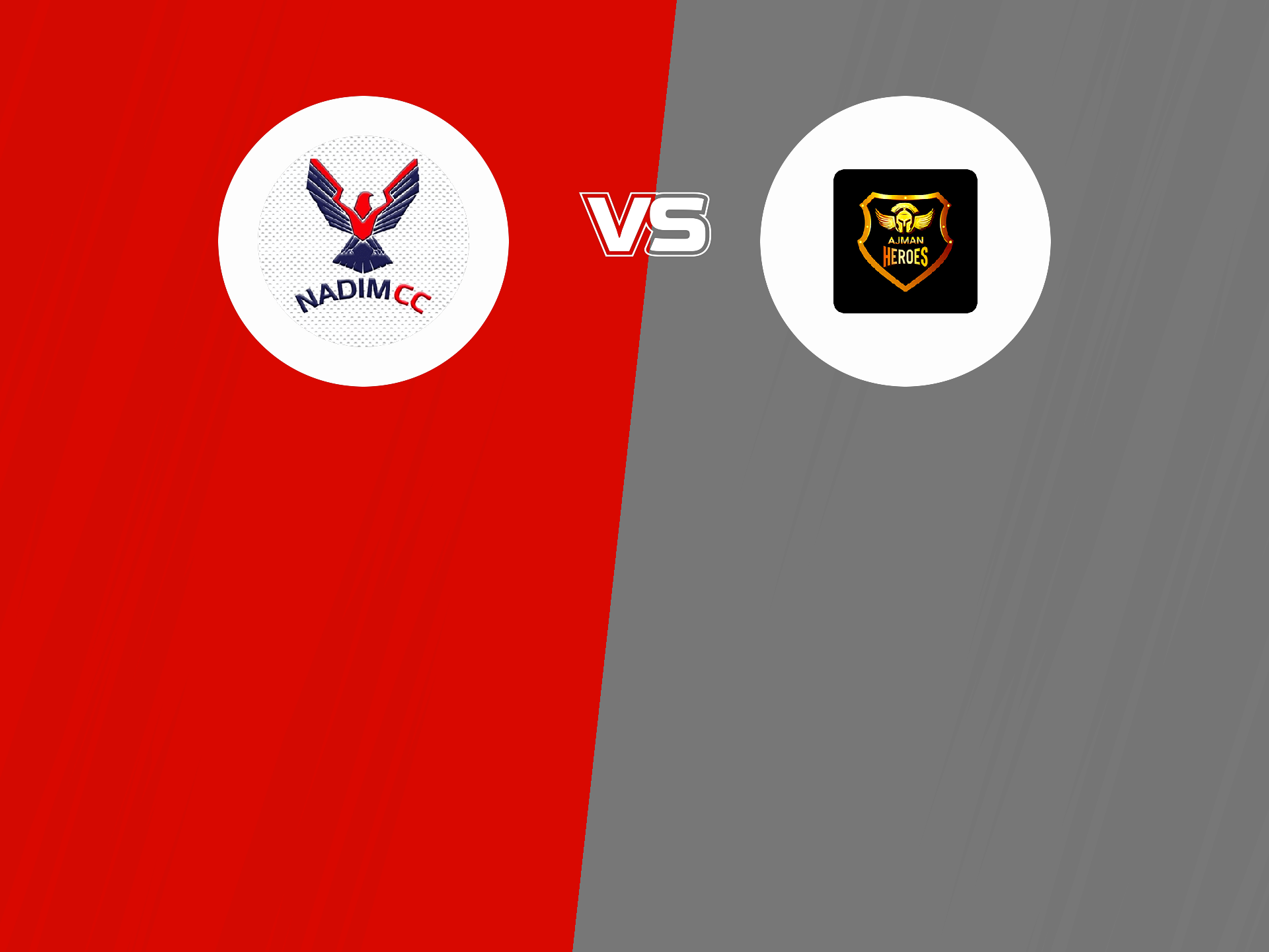 Match 4 of sharjah ramadan t20 league, 2023: nadim cricket club vs ajman heroes banner