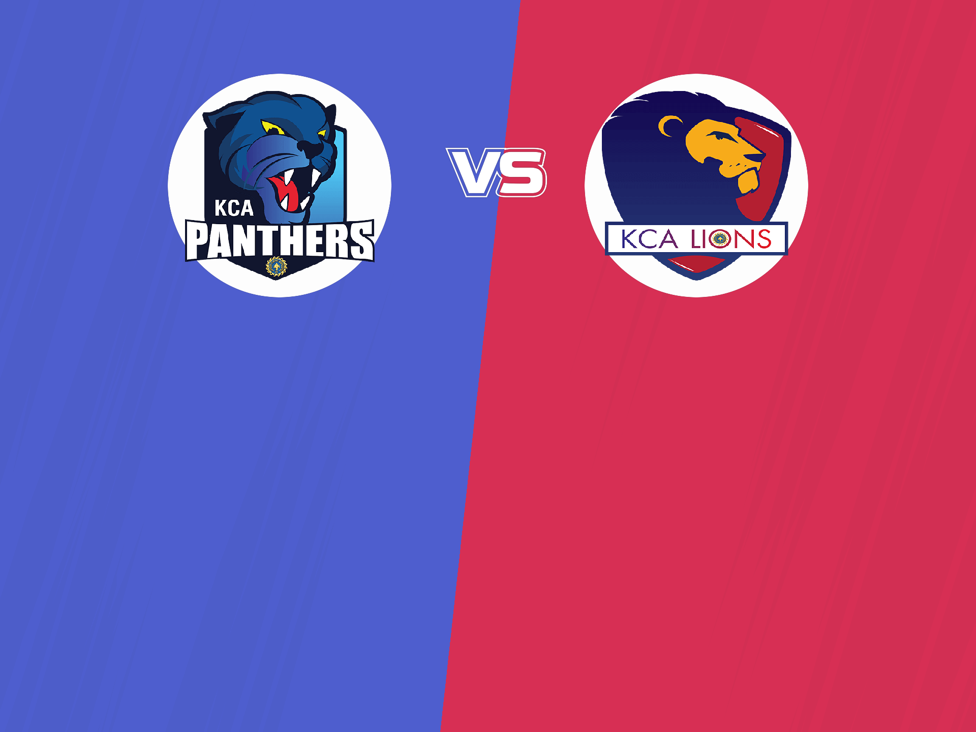 KCA Panthers vs KCA Lions Match 6 Match Live cricket Score KCA TCM