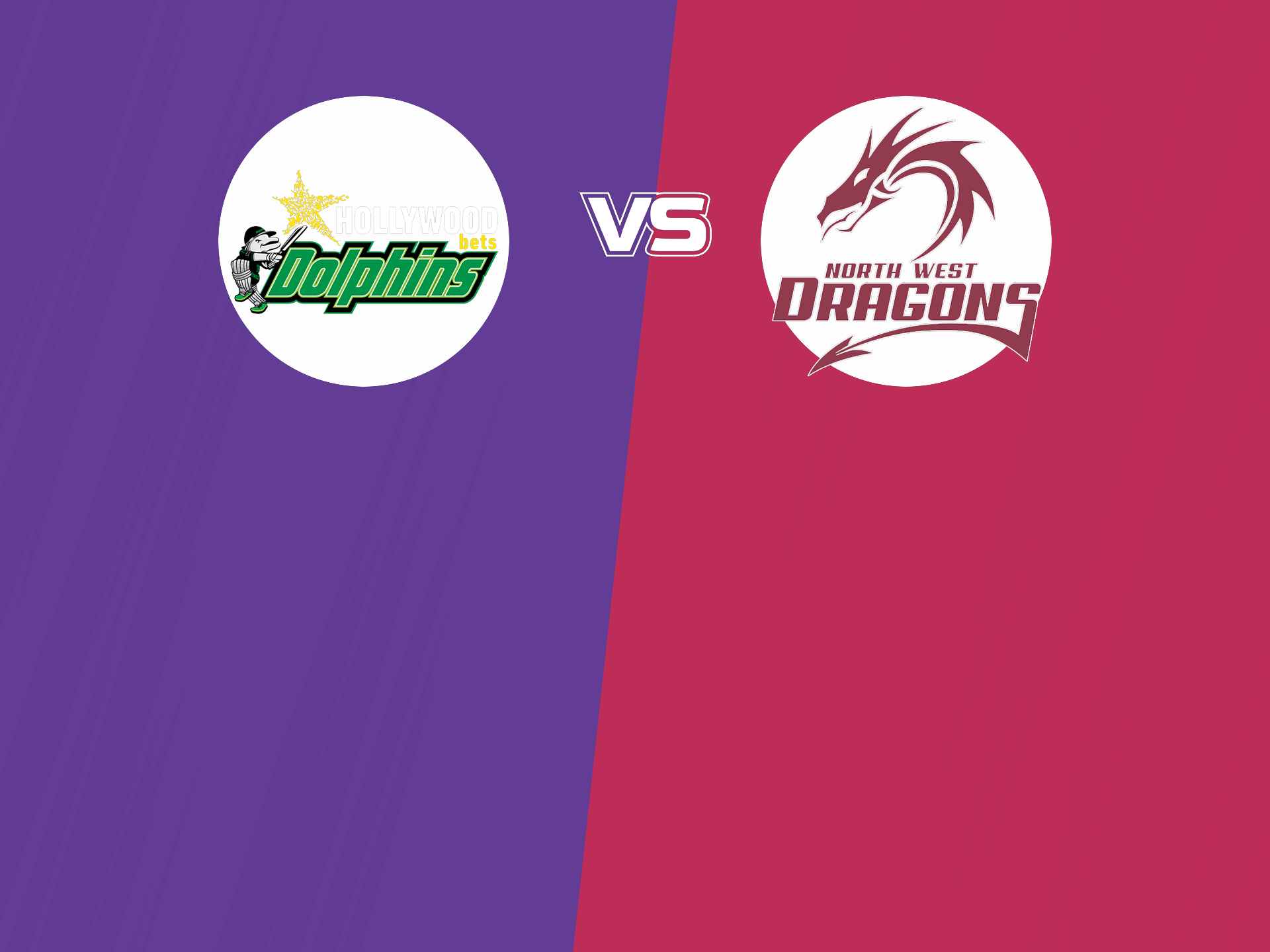 Dolphins vs North West Dragons CSA Provincial One-Day Challenge