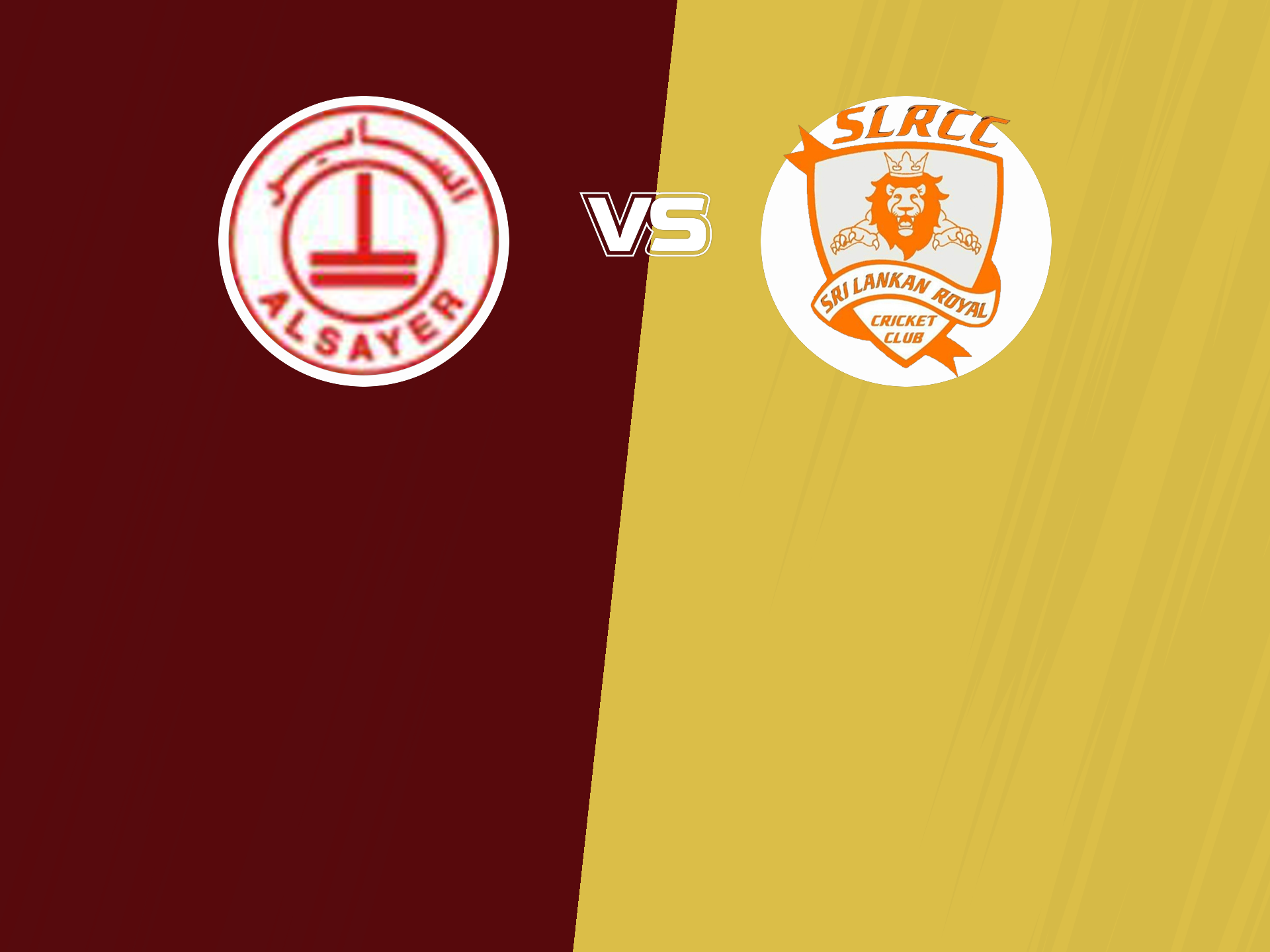 Match 8: Al Sayer beat SLRCC by 10 Watch Videos