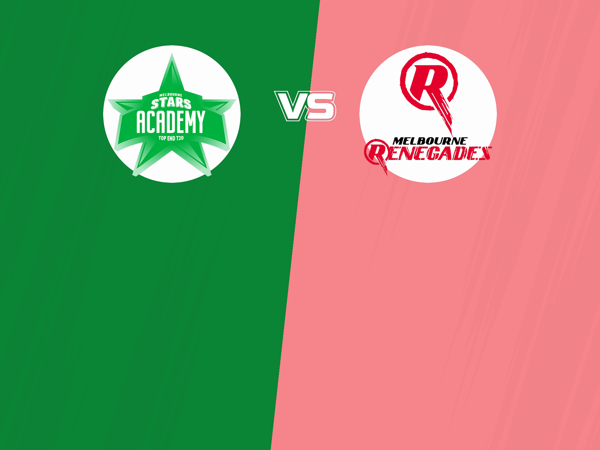 Melbourne Stars Academy vs Melbourne Renegades Academy Match 15 Match