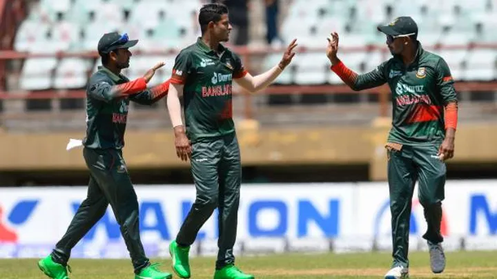 BAN Beat WI By 4 Wickets, Complete 3-0 Whitewash