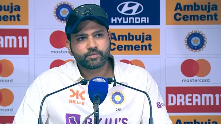 Rohit Sharma speaks on pressure of playing at Home after 1-0 Test lead