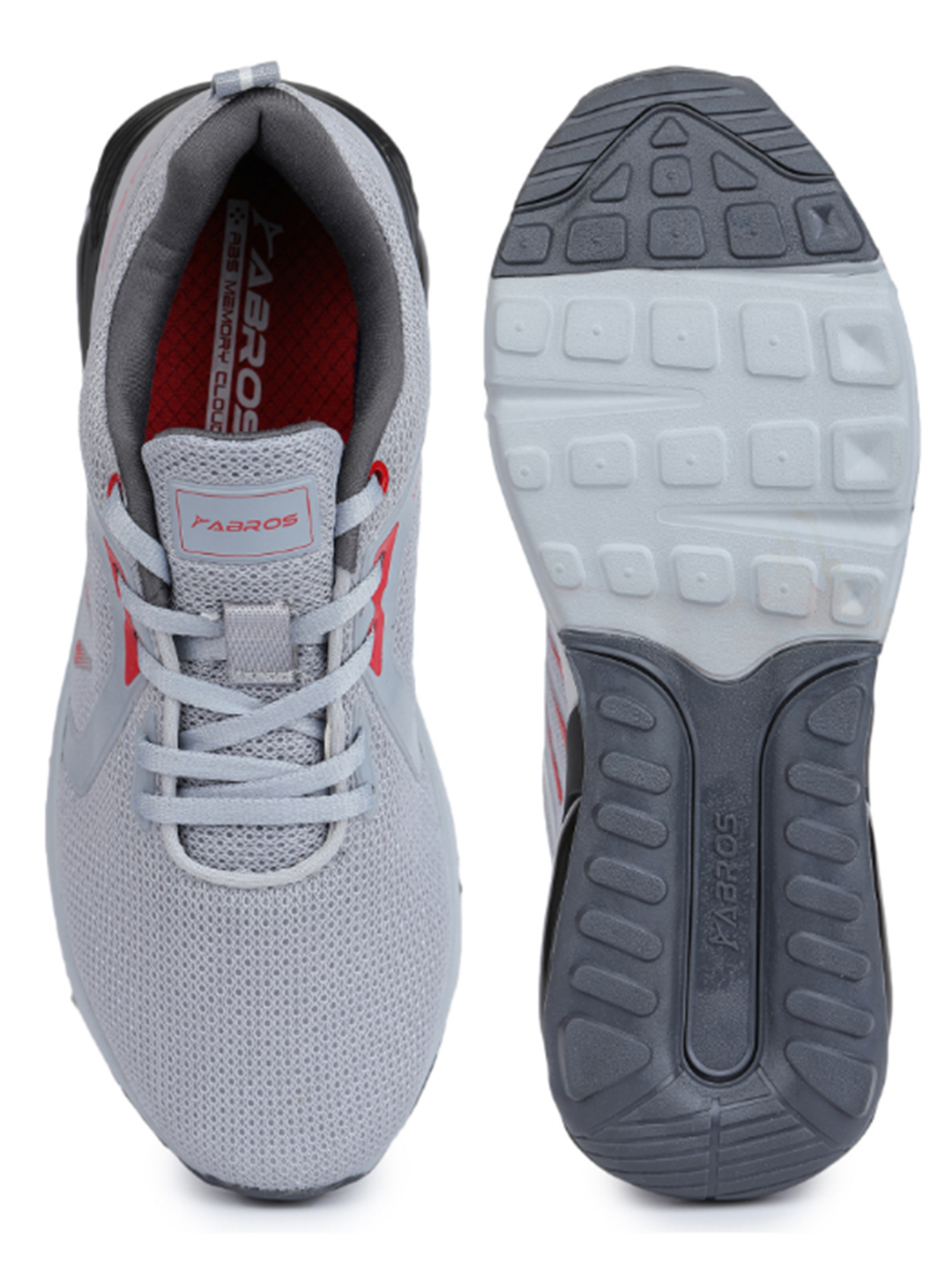 Abros Men Abros Kane Grey Sports Shoes (3)
