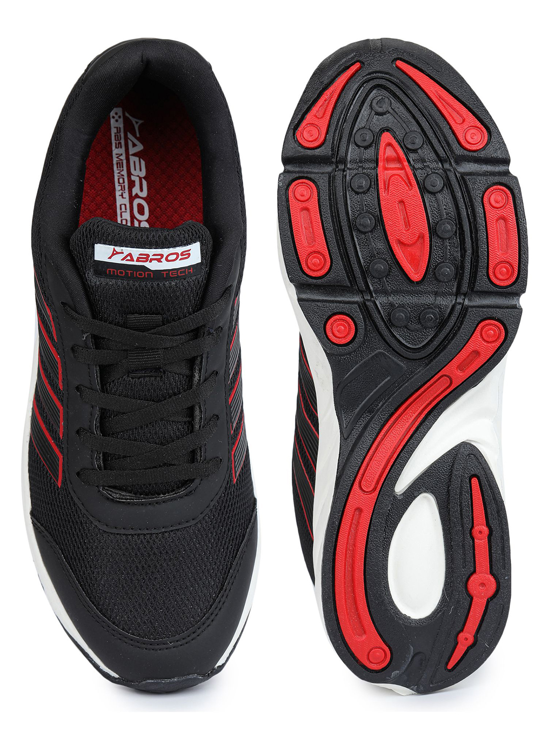 Abros Men Abros Salem Black Sports Shoes (3)