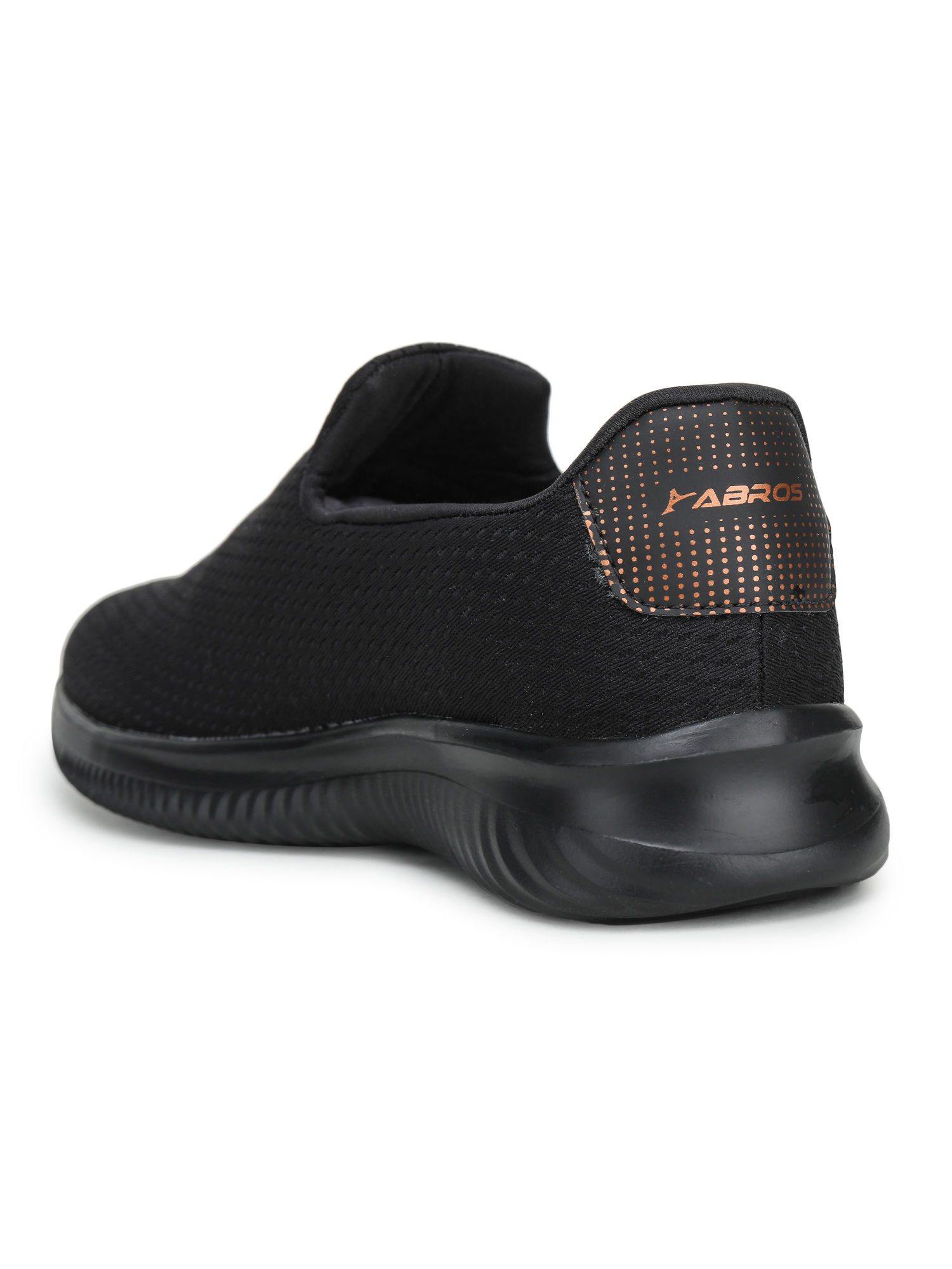 Abros Men Black & Copper Swinger Running Sports Shoes (4)