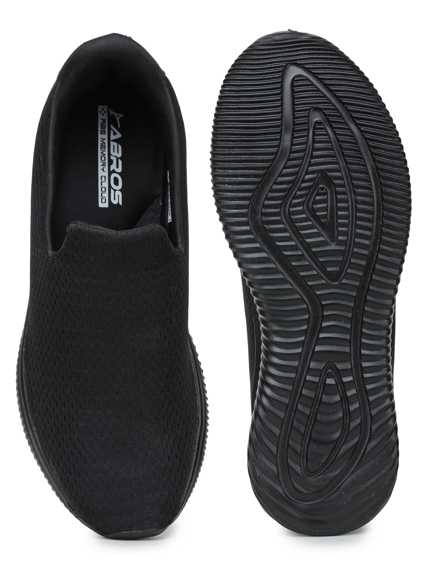 Abros Men Black & Copper Swinger Running Sports Shoes (6)