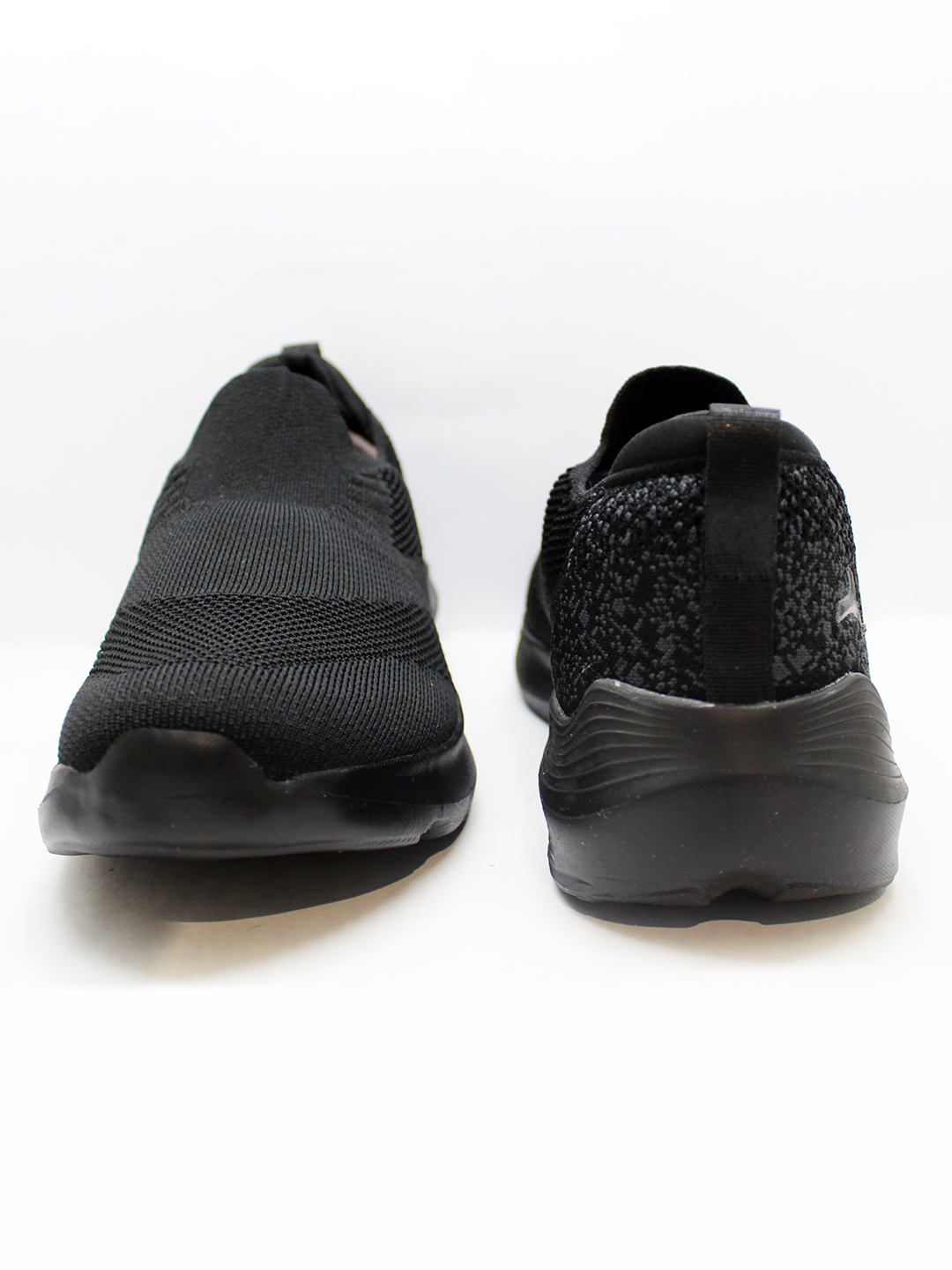 Abros Men Black & Dark Grey Classic Running Sports Shoes (5)