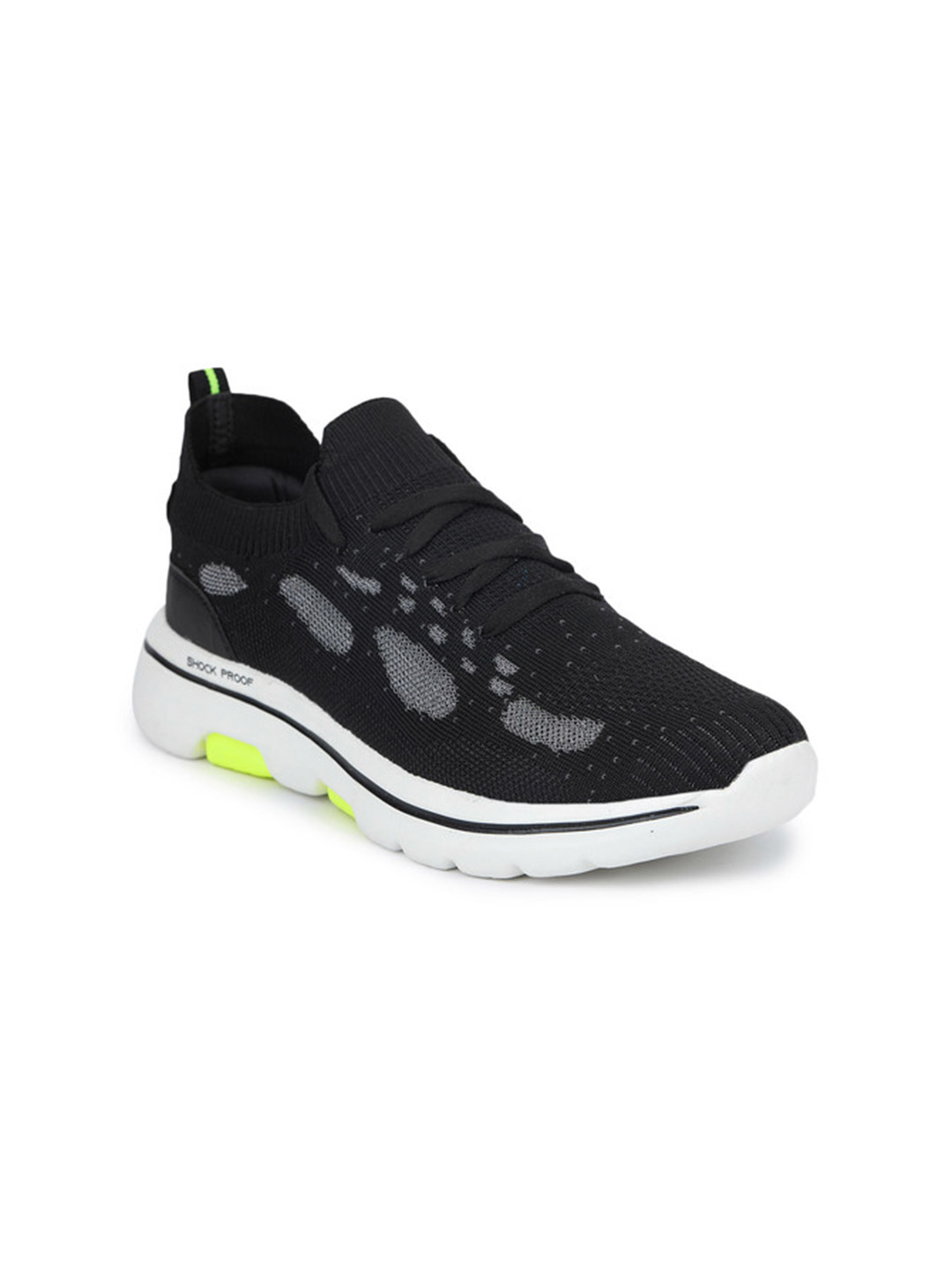 Abros Men Black & Green Chicago-O Running Shoes (1)