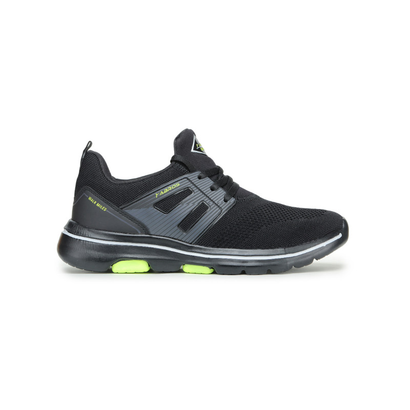 Abros Men Black & Green COMET Sports Shoes (1)