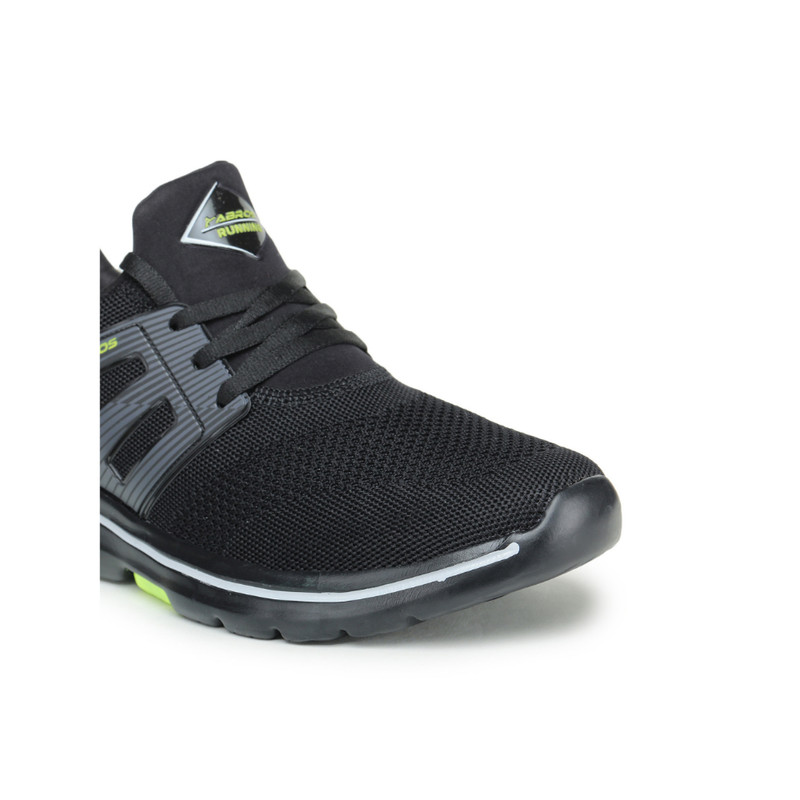 Abros Men Black & Green COMET Sports Shoes (5)