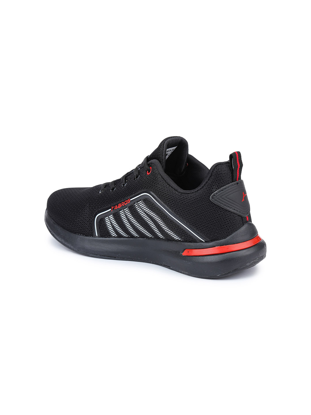 Abros Men Black & Red Anthony Running Shoes (2)