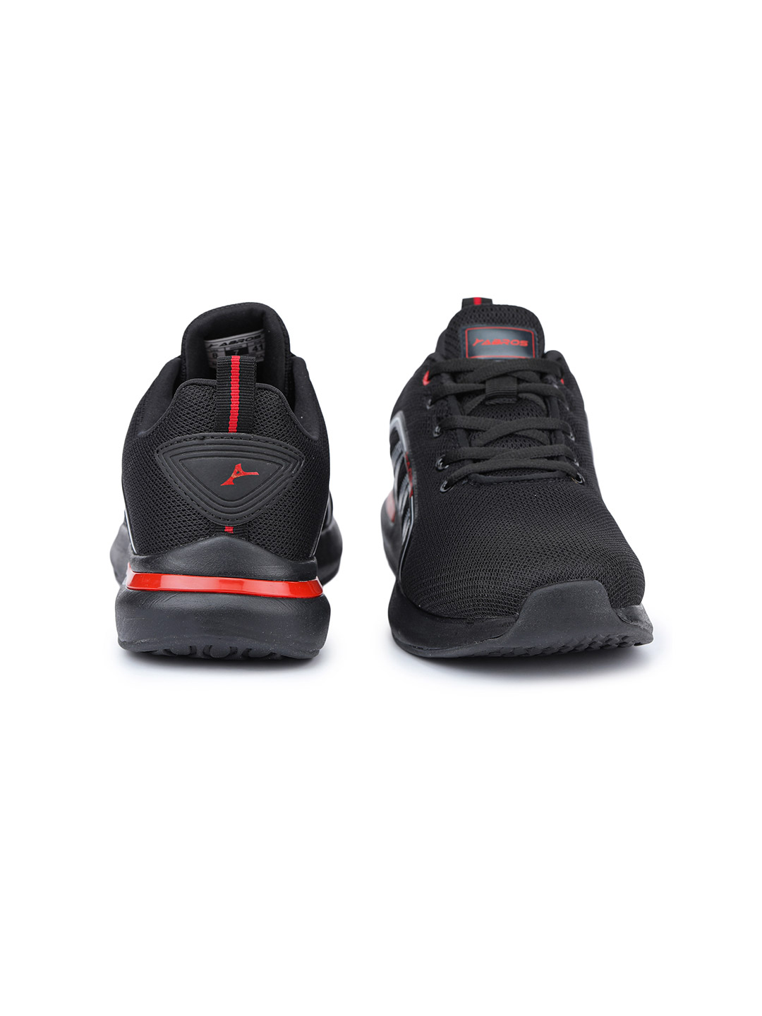 Abros Men Black & Red Anthony Running Shoes (4)