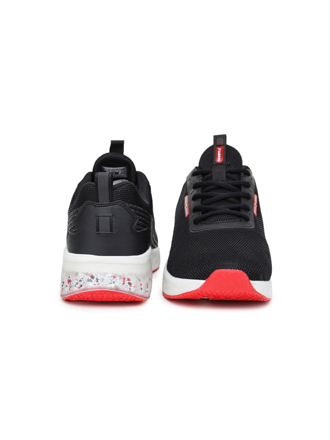 Abros Men Black & Red Bounce-O Running Shoes (1)