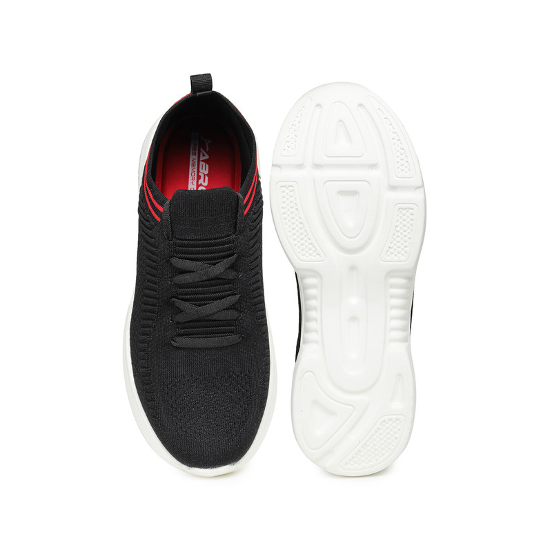 Abros Men Black & Red Brave-O Running Shoes (1)