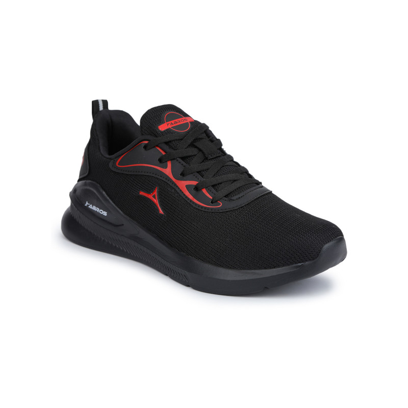 Abros Men Black & Red DRACO Sports Shoes (1)
