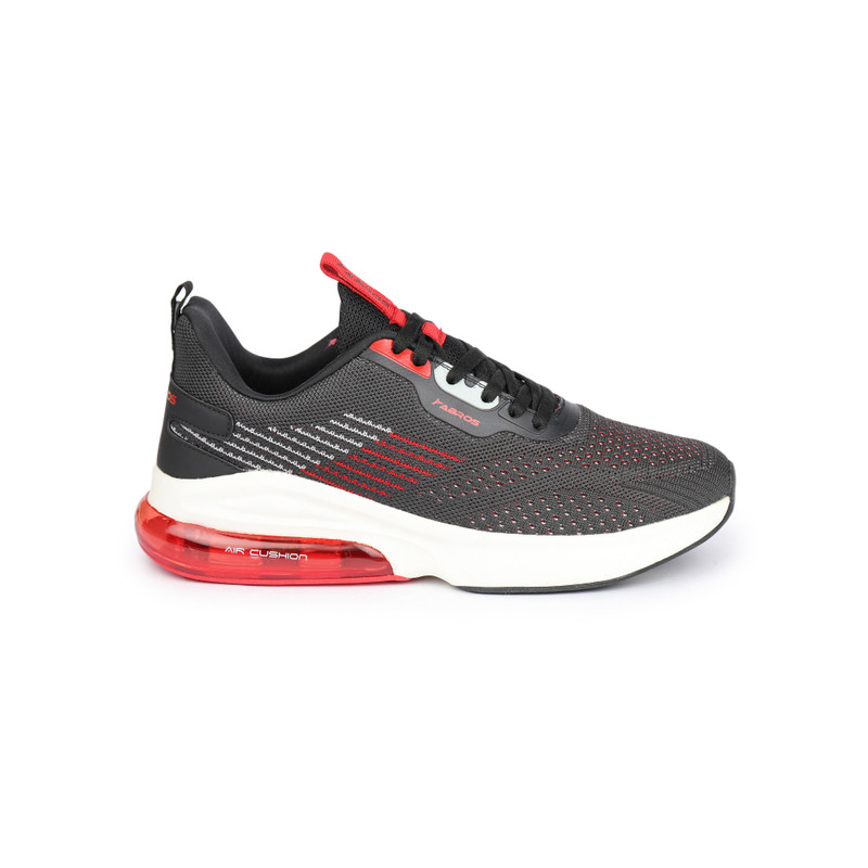 Abros Men Black & Red NASA Sports Shoes (1)