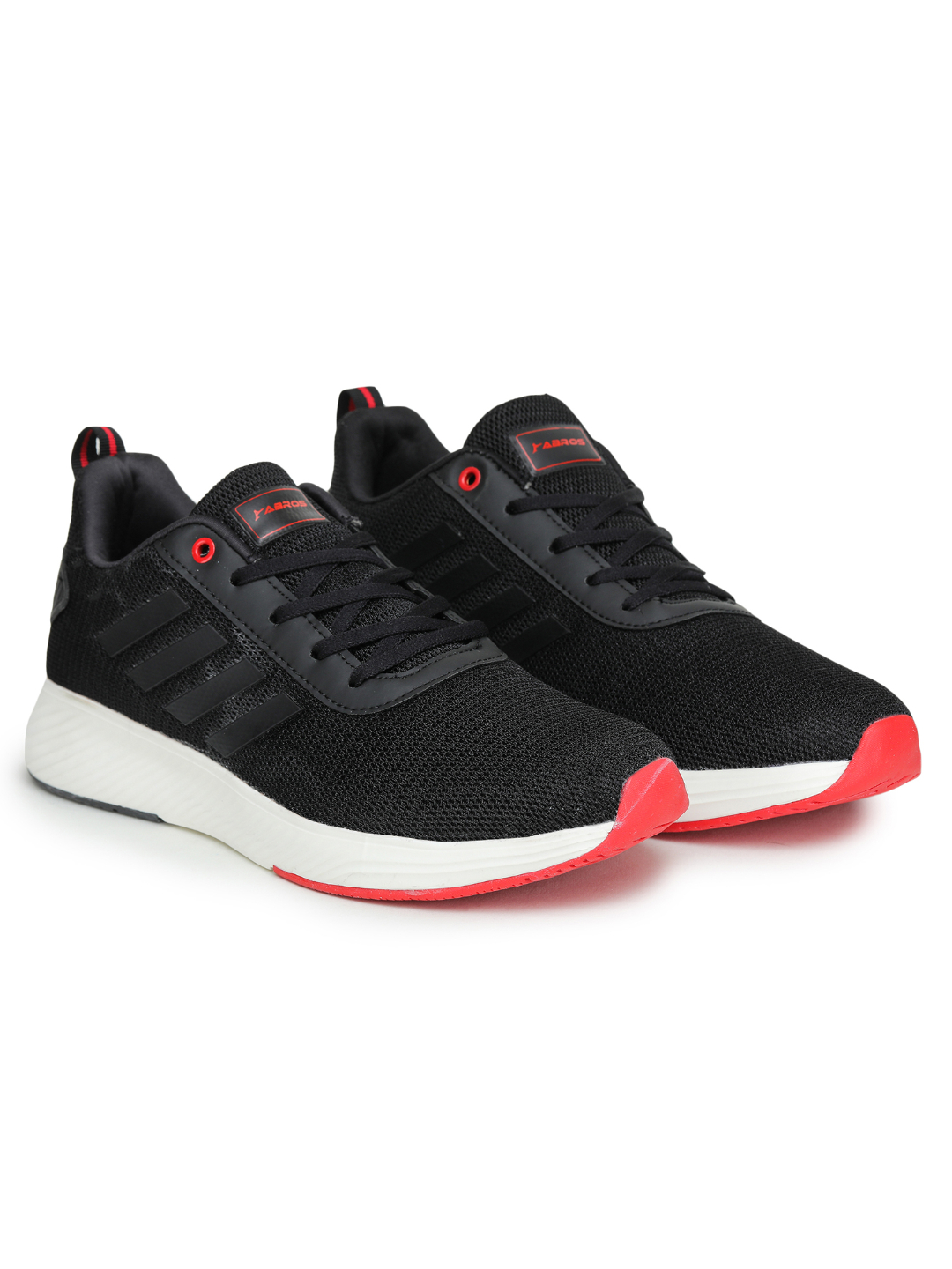 Abros Men Black & Red PRIME Sport Shoes (2)