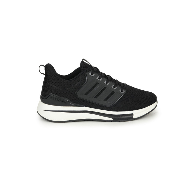 Abros Men Black & White COMRADE Sports Shoes (1)