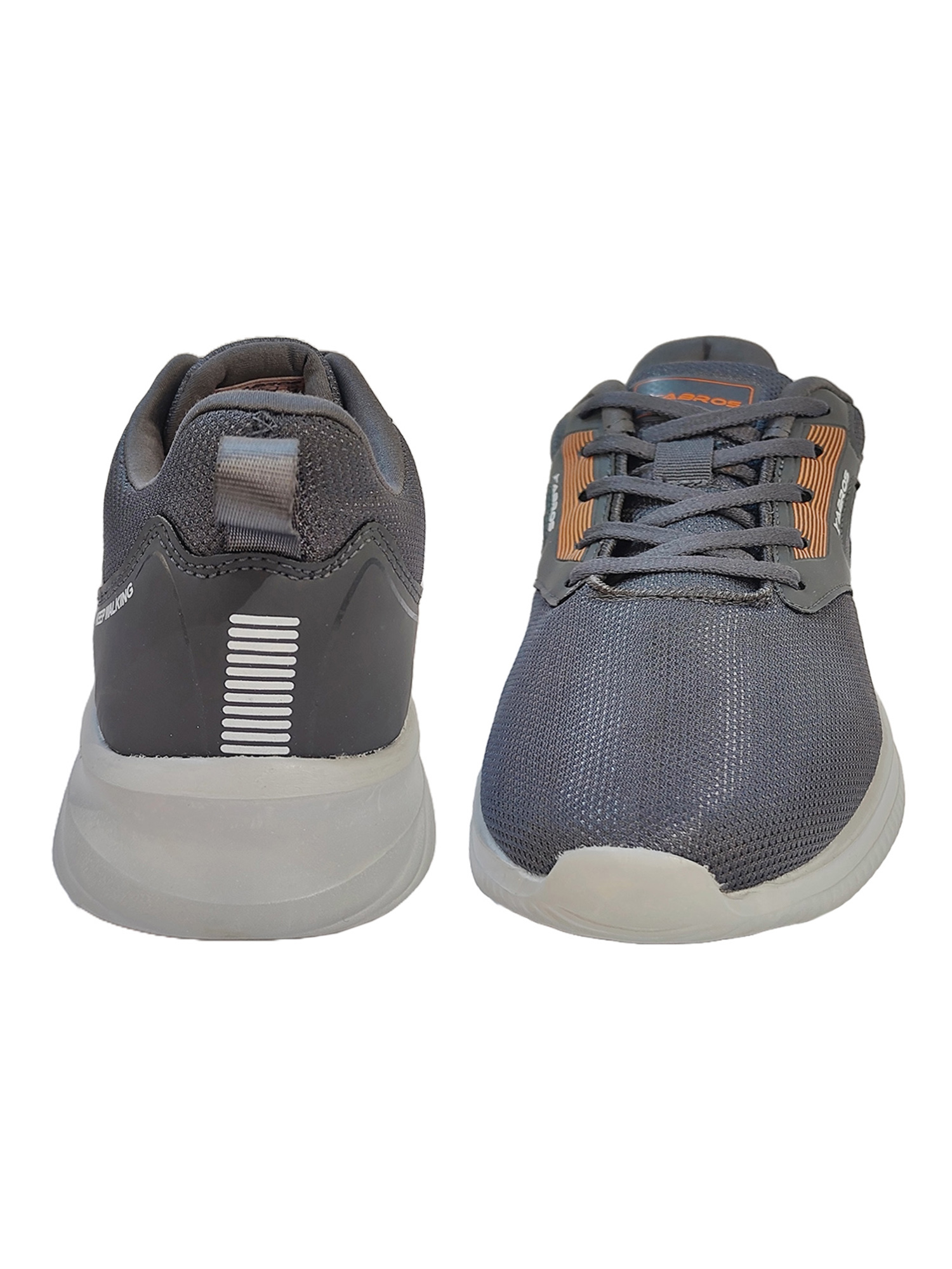 Abros Men Grey and Orange Glide-N Running Sports Shoes (5)
