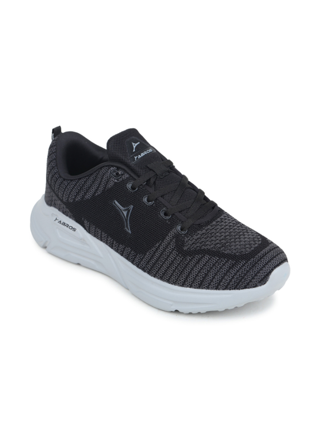 Abros Men Grey & Black DOMINGO Sports Shoes (3)