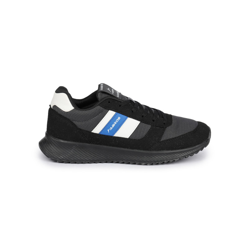 Abros Men Grey & Black PANTHER Sports Shoes (1)