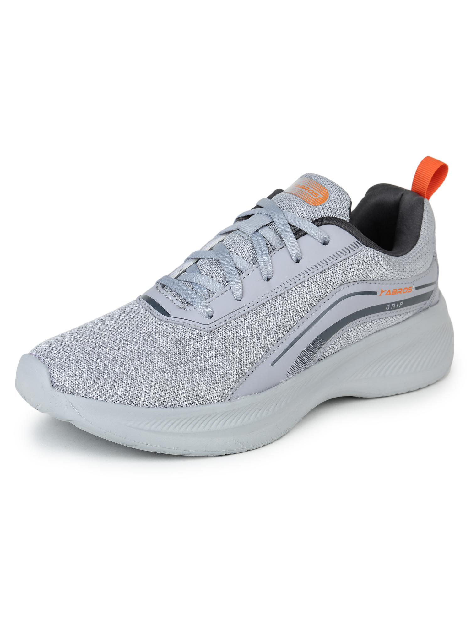 Abros Men Grey Eeco Running Sports Shoes (2)