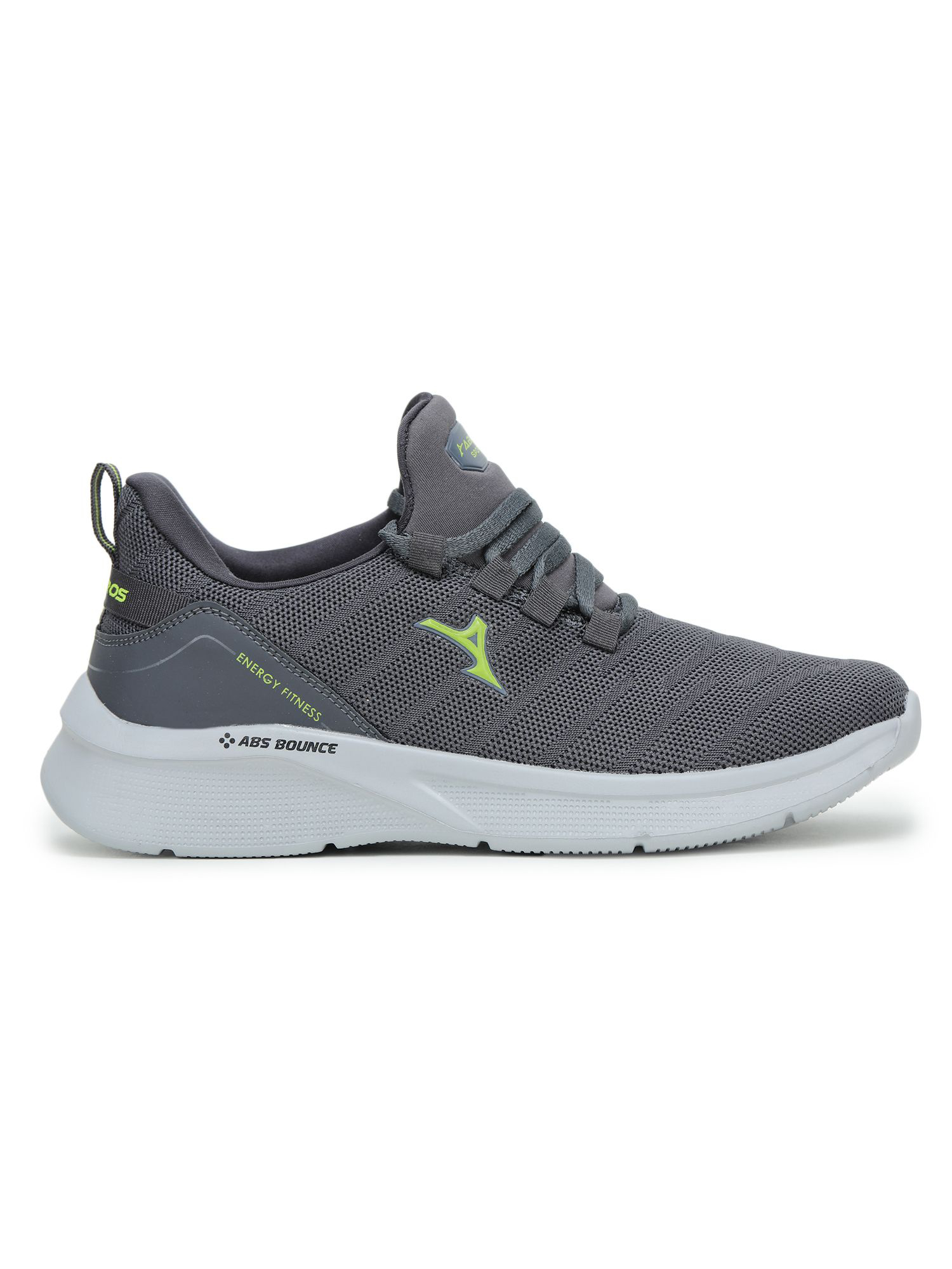 Abros Men Grey & Green OAKLAND Sports Shoes (1)