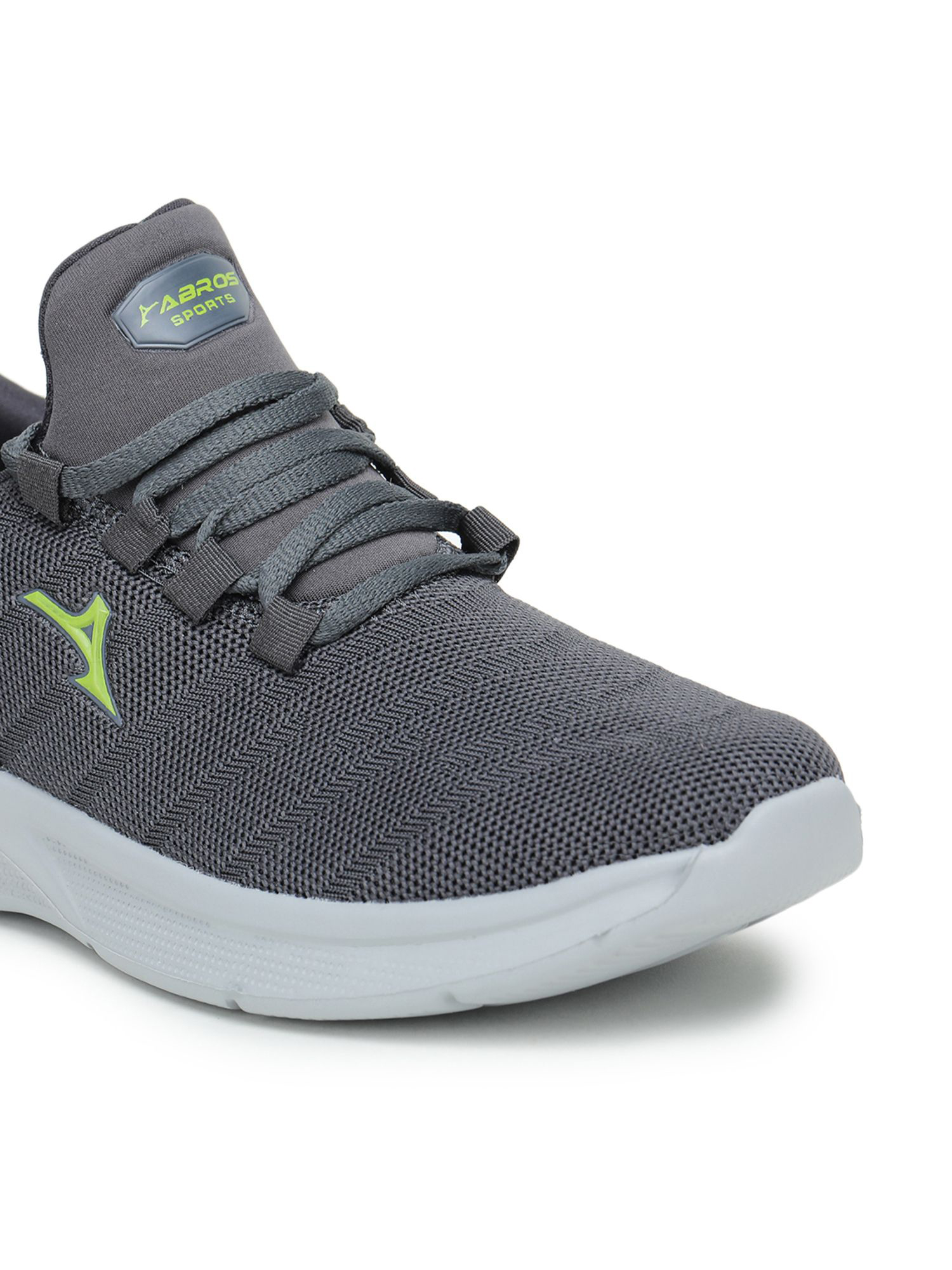 Abros Men Grey & Green OAKLAND Sports Shoes (5)