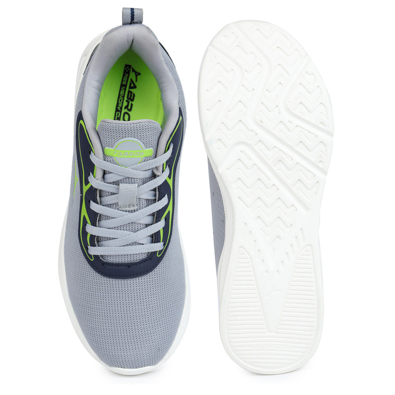 Abros Men Grey & Navy Blue DRACO Sports Shoes (4)