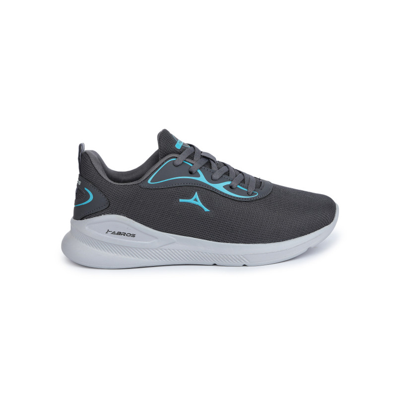 Abros Men Grey & Sea Green DRACO Sports Shoes (1)