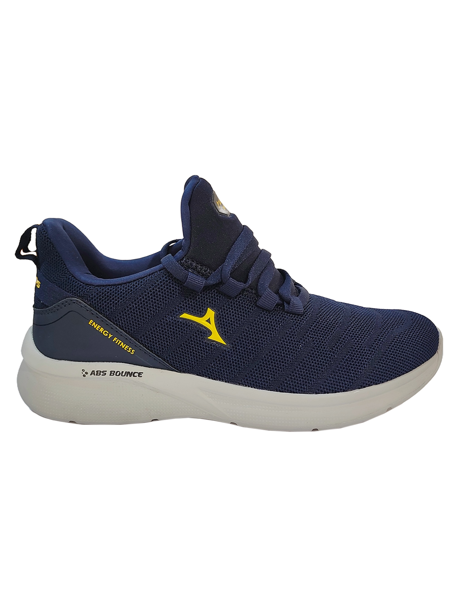 Abros Men Navy Blue and Mustard Oakland-N Running Sports Shoes (1)