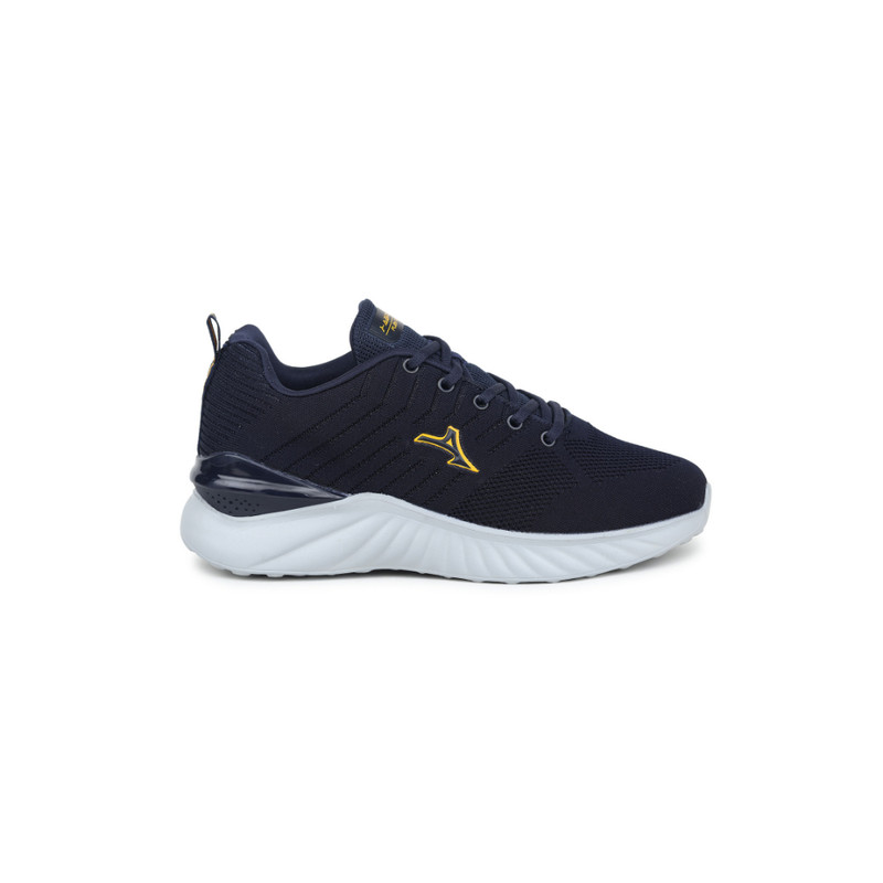 Men Navy Blue & Grey ROGER Sports Shoes