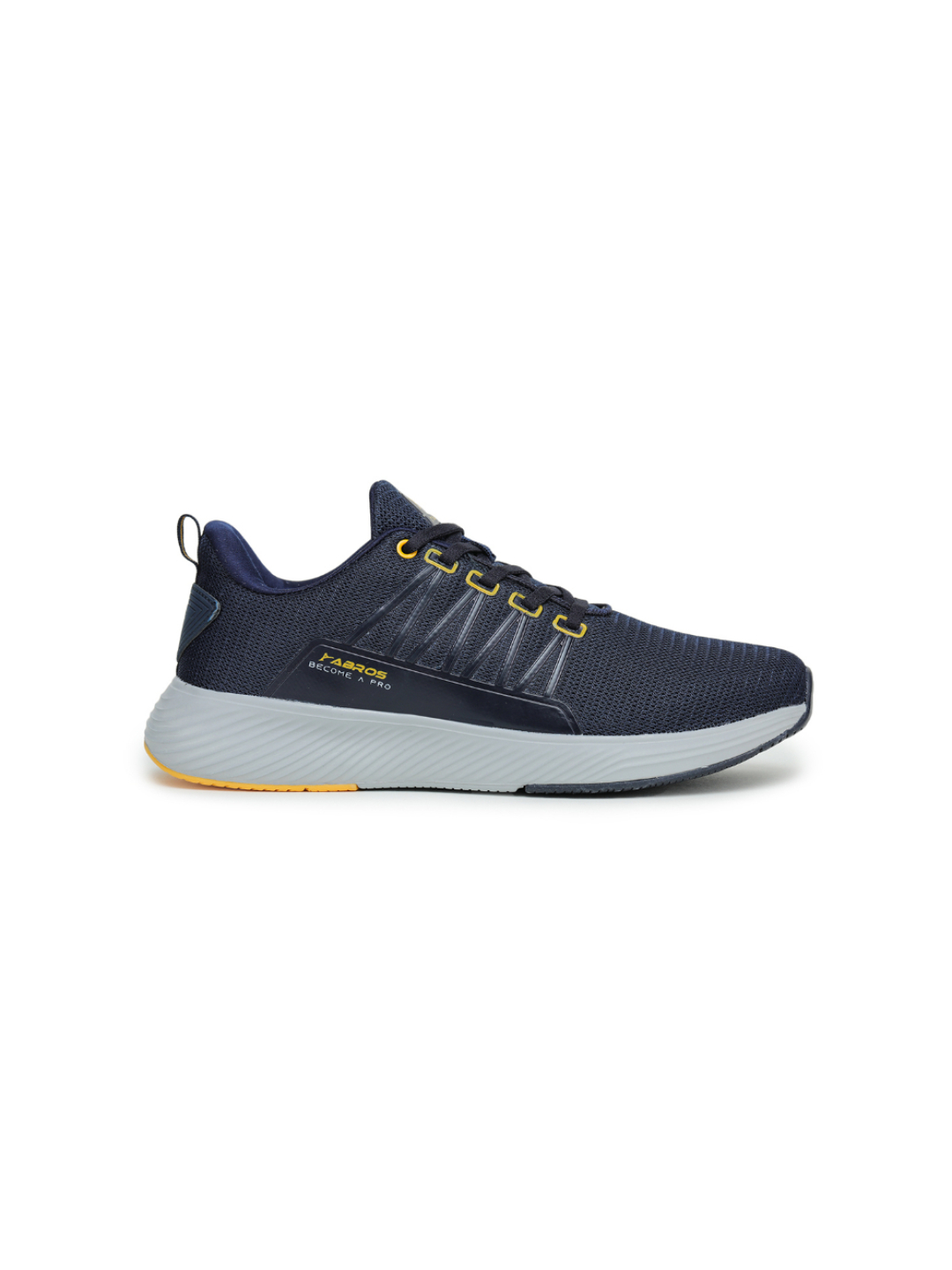 Abros Men Navy Blue & Mustard ARIZONA Sport Shoes (1)