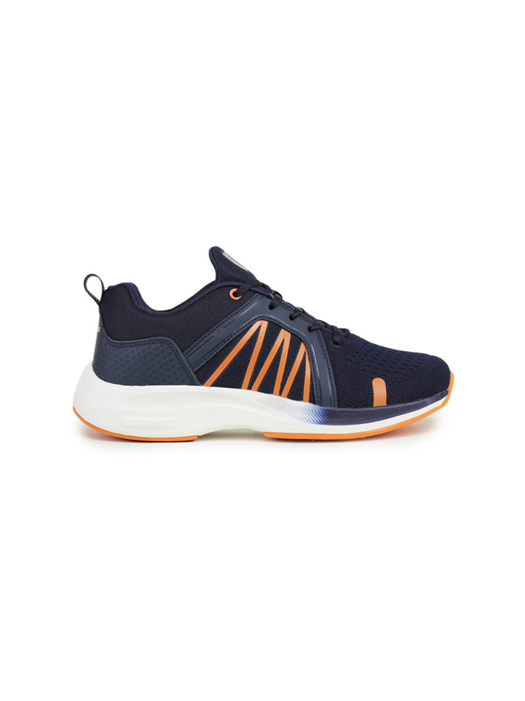 Abros Men Navy Blue & Orange Goal-O Running Shoes (1)