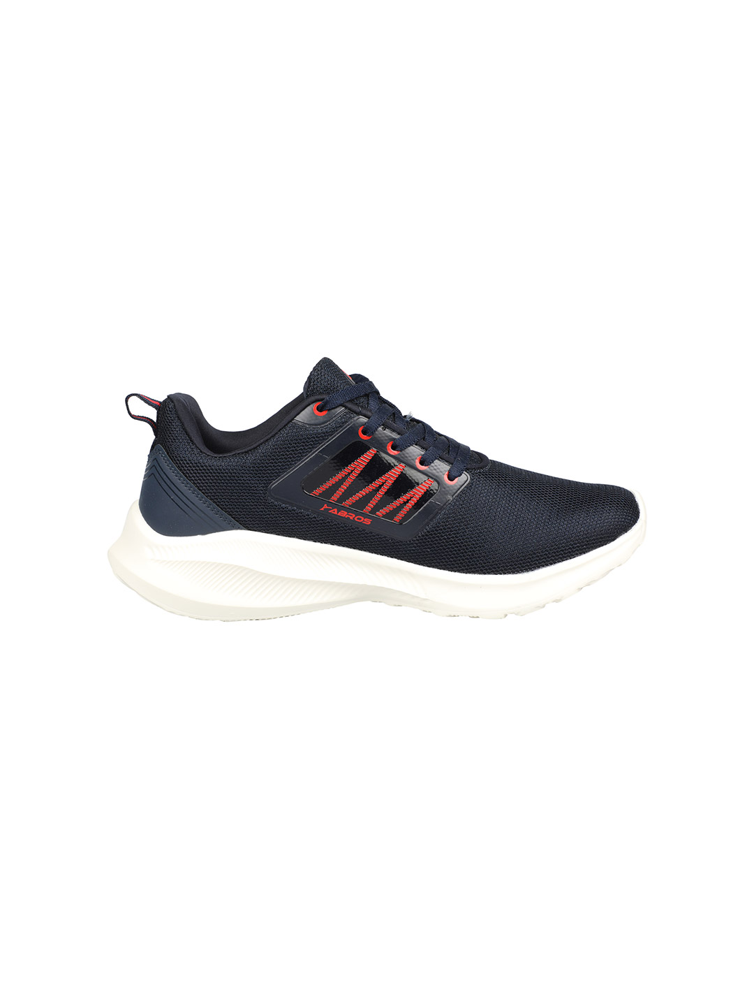 Abros Men Navy Blue & Red Paolo-N Running Shoes (1)
