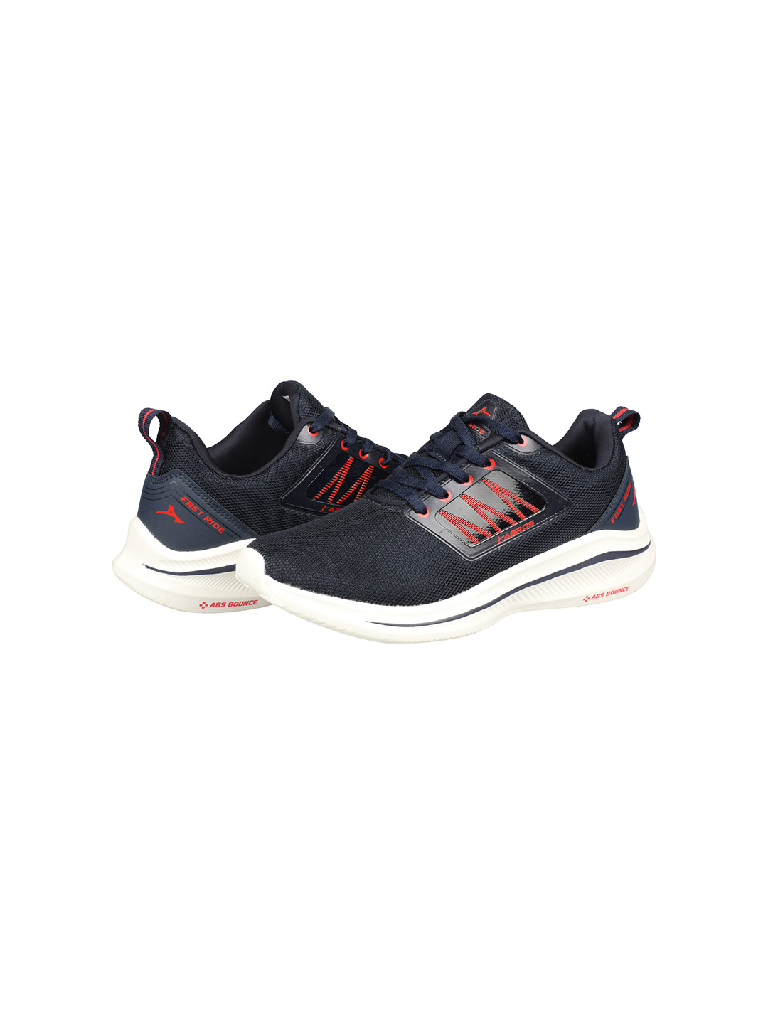 Abros Men Navy Blue & Red Paolo-N Running Shoes (4)
