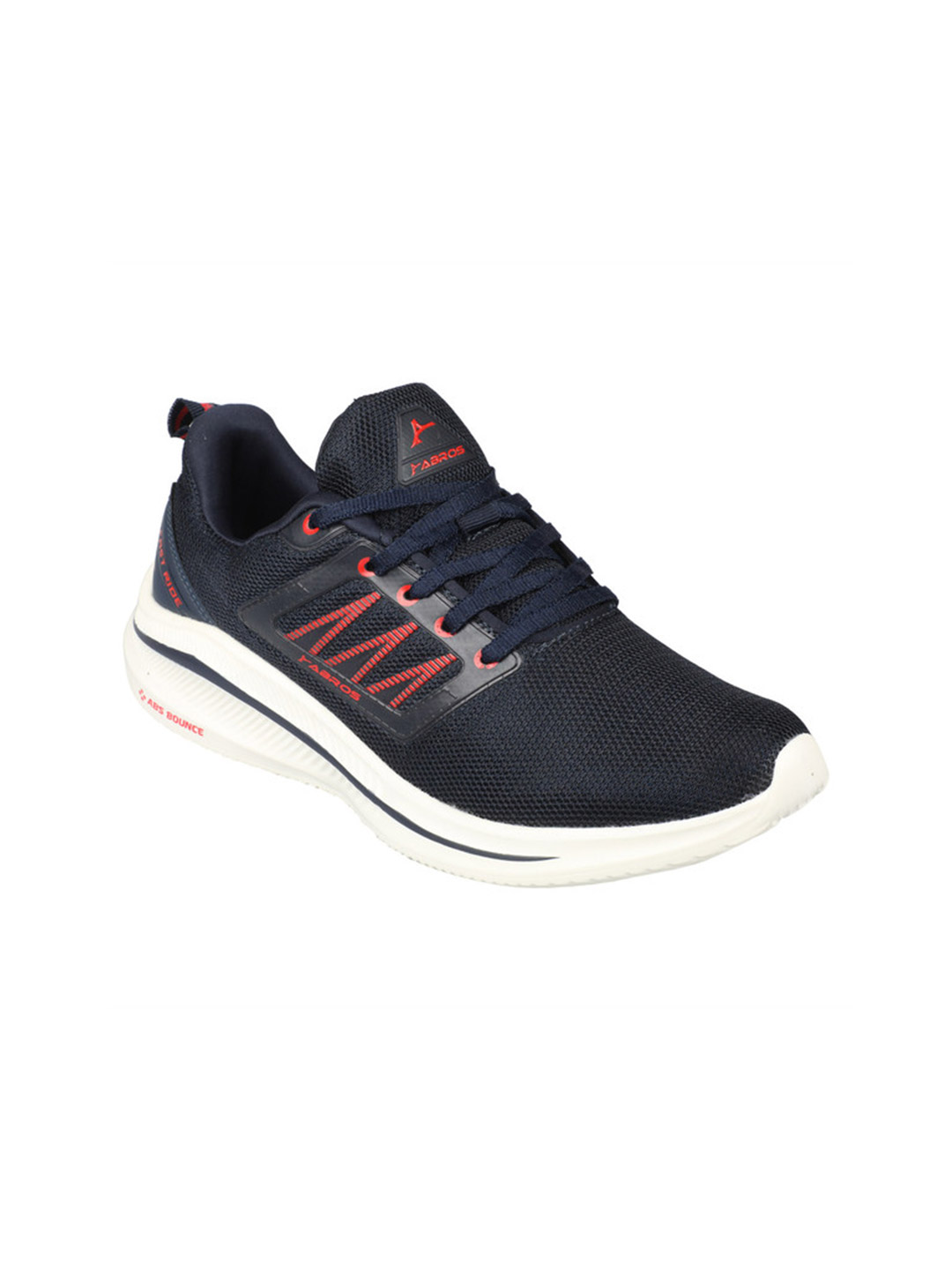 Abros Men Navy Blue & Red Paolo-O Running Shoes (1)