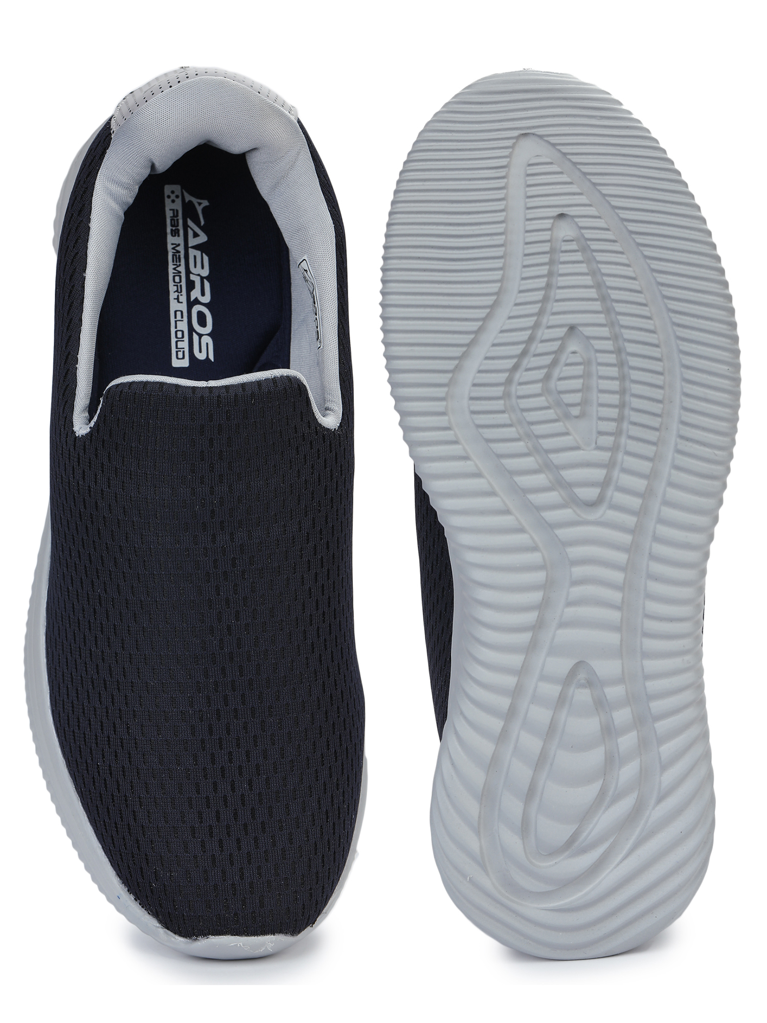 Abros Men Navy & Light Grey Swinger Running Sports Shoes (3)