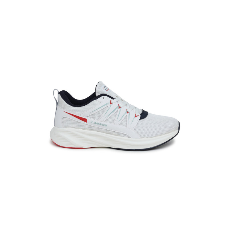 Abros Men Off White & Navy Blue JOLT Sports Shoes (1)