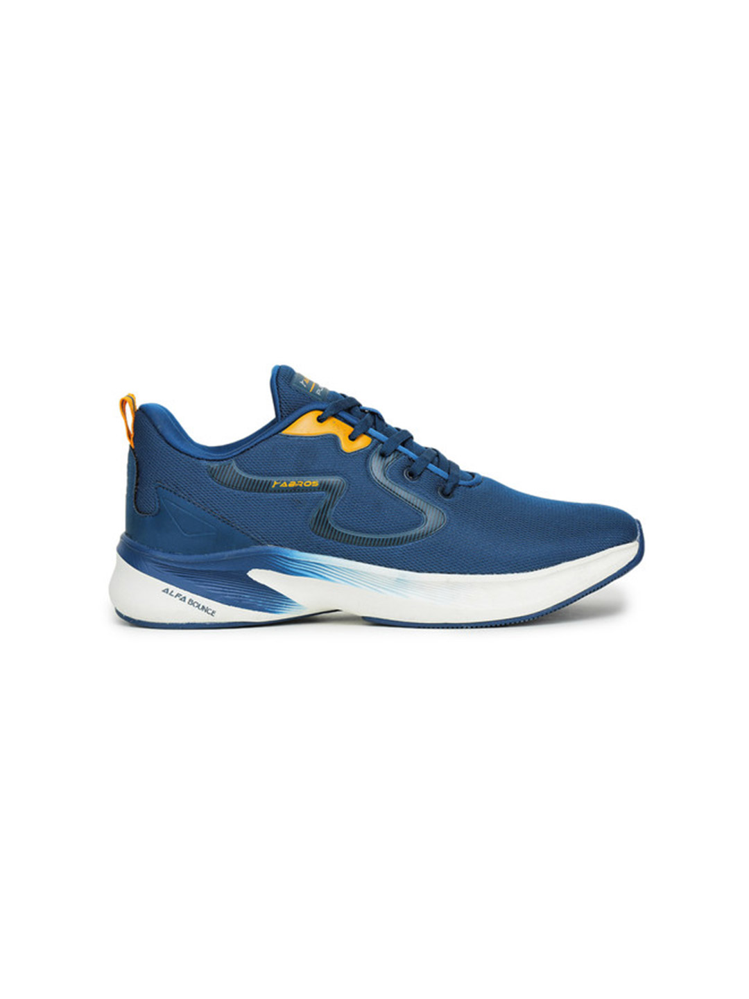 Abros Men Teal & Mustard Andrew-O Running Shoes (1)